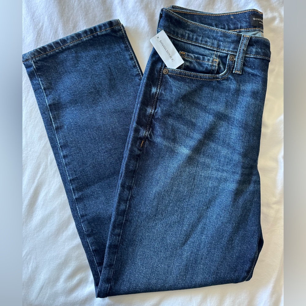 Banana Republic high-rise straight NWT